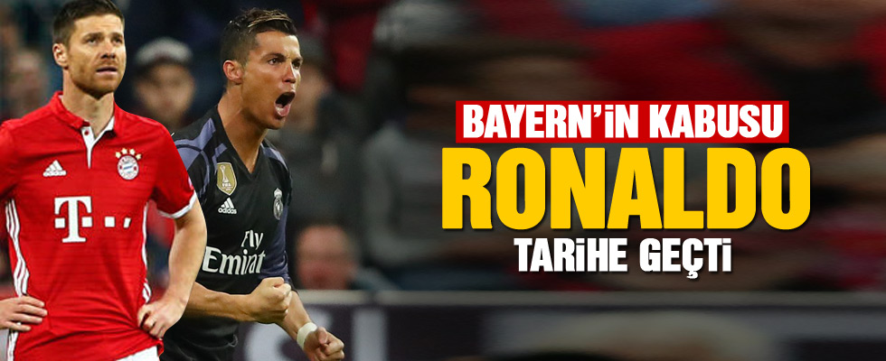 Bayern Münih Ronaldo'yu durduramadı