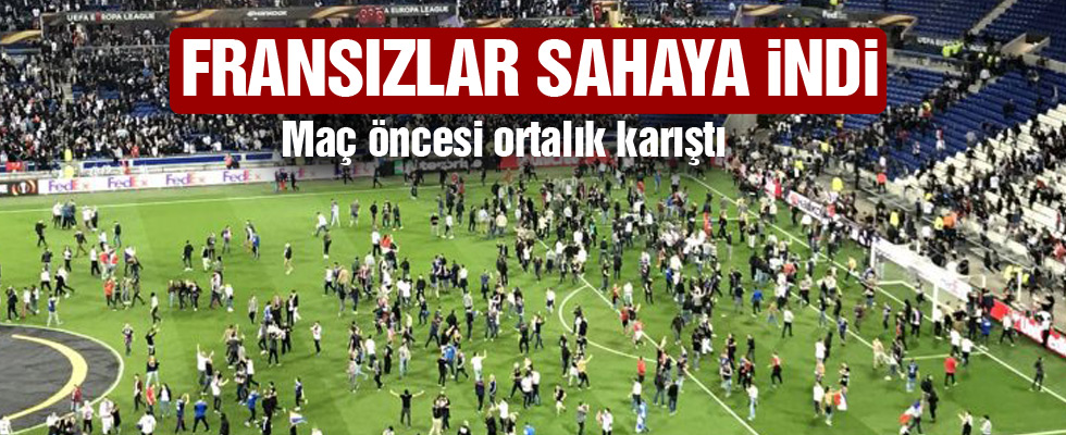 Maç öncesi ortalık karıştı! Fransızlar sahaya girdi