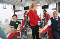 ULUPıNAR - Öğrencilerden Kızılay'a Gönüllü Kan Bağışı