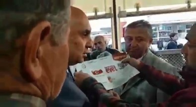 CHP'li Vekil, Kahvede Vatandaşlarla Tartıştı