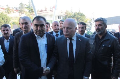 Erzurum Belediye Başkanı Mehmet Sekmen'den, İbrahim Erkal'a Ziyaret