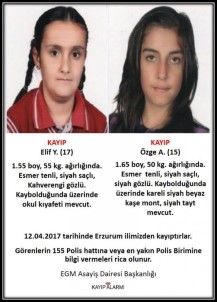 Erzurum'da 2 Kızdan Haber Alınamıyor