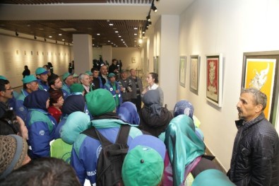 İşçilerin sanat gezisi