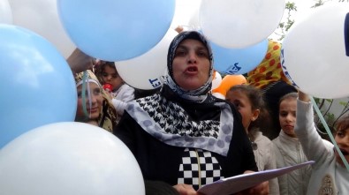 Kilis'te 'Evet' Balonları Uçuruldu