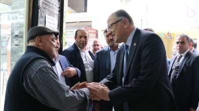 Milletvekili Koçer'den Gaziler Caddesi Esnafına Ziyaret