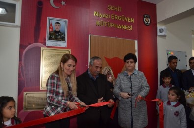 Şehit Niyazi Ergüven Kütüphanesi Açıldı