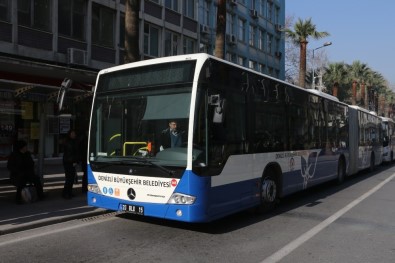 Denizli'de Büyükşehir Otobüsleri Referandumda Ücretsiz
