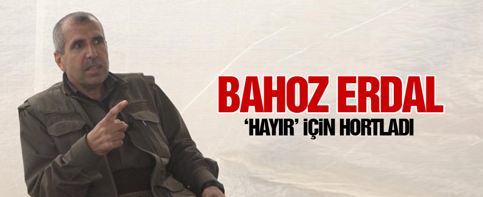 'Öldürüldü' denilen Bahoz Erdal 'Hayır' için hortladı