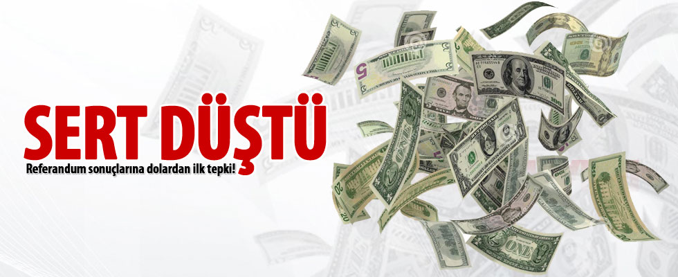 Referandum sonuçlarına dolardan ilk tepki!