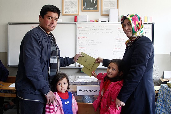 Türkiye sandık başında