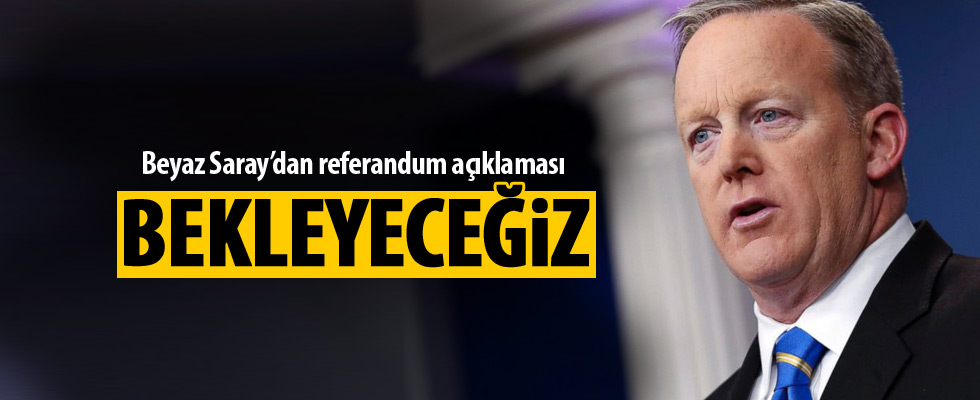 Beyaz Saray'dan ilginç referandum değerlendirmesi