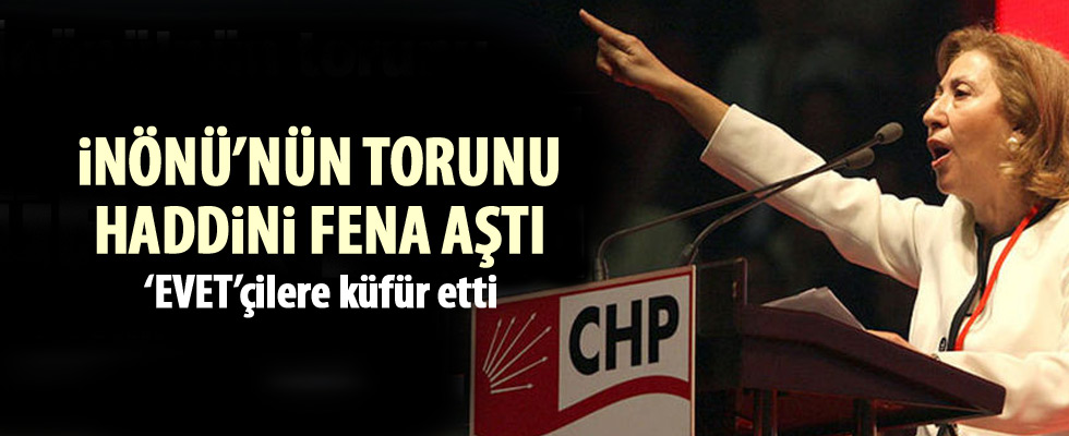 CHP'li vekilden büyük terbiyesizlik