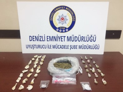 Denizli'de Uyuşturucu Ticareti Yapan 5 Kişi Tutuklandı