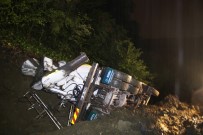 Kuzey Marmara Otoyolu Şantiyesinde Kaza Açıklaması 1 Yaralı