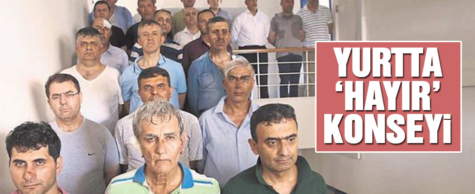 Darbecilerin sandığından 'Hayır' çıktı