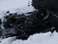 HELİKOPTER DÜŞTÜ - Tunceli'deki helikopter kazasından ilk görüntüler