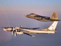 ABD jetlerinden Rus bombardıman uçaklarına önleme