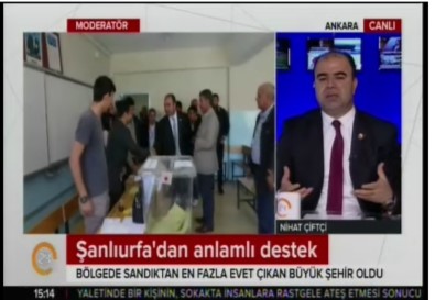 Başkan Çiftçi Canlı Yayında Şanlıurfa'nın Başarısını Anlattı