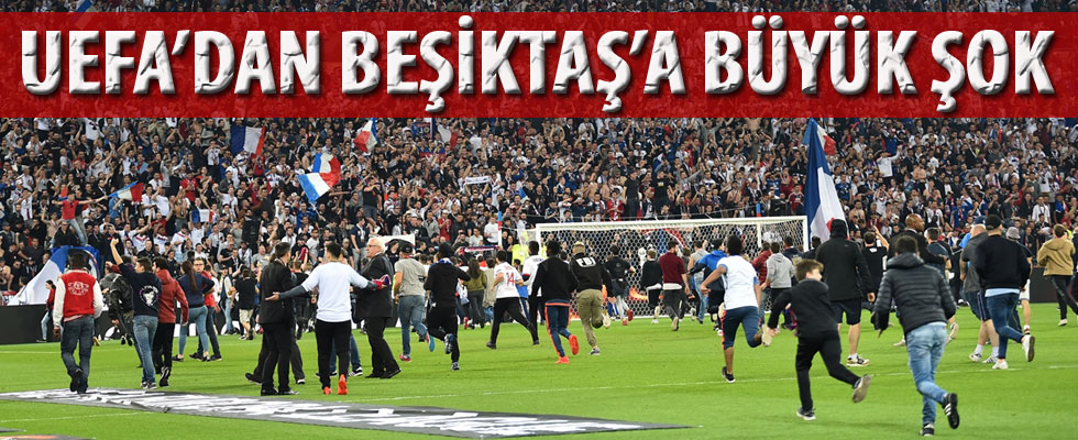 UEFA'dan Beşiktaş büyük şok