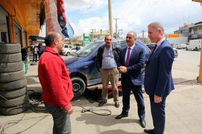 Vali Gül Ve Belediye Başkanı Aydın Sanayi Esnafını Ziyaret Etti