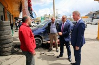 DAVUT GÜL - Vali Gül Ve Belediye Başkanı Aydın Sanayi Esnafını Ziyaret Etti