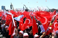 MELİH GÖKÇEK - Erdoğan ve Yıldırım'ın katılacağı törene binlerce insan akın etti