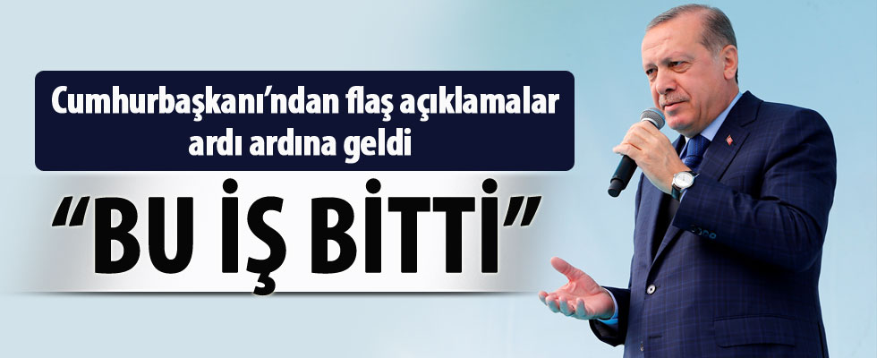 Erdoğan'dan YSK kararı ile ilgili flaş açıklama
