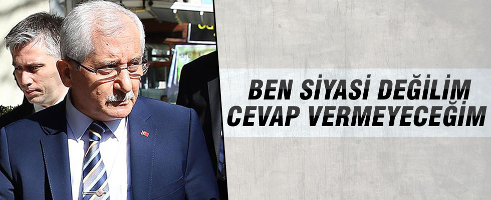 YSK Başkanı Güven: Ben siyasi değilim, cevap vermeyeceğim