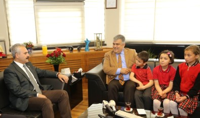 AK Parti'li Uysal'dan Başkan Özgüven'e Ziyaret