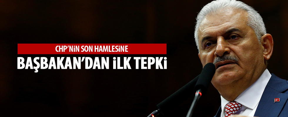 Başbakan Yıldırım'dan CHP'ye Danıştay tepkisi!
