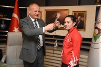 Başkan Keleş'ten Dünya Şampiyonuna Altın