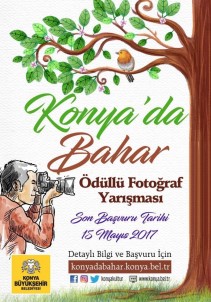 Büyükşehir'den 'Konya'da Bahar' İsimli Ödüllü Fotoğraf Yarışması