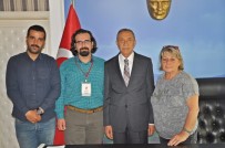 UFUK BAYRAKTAR - Haykonfed'en Başkan Özdemir'e Ziyaret