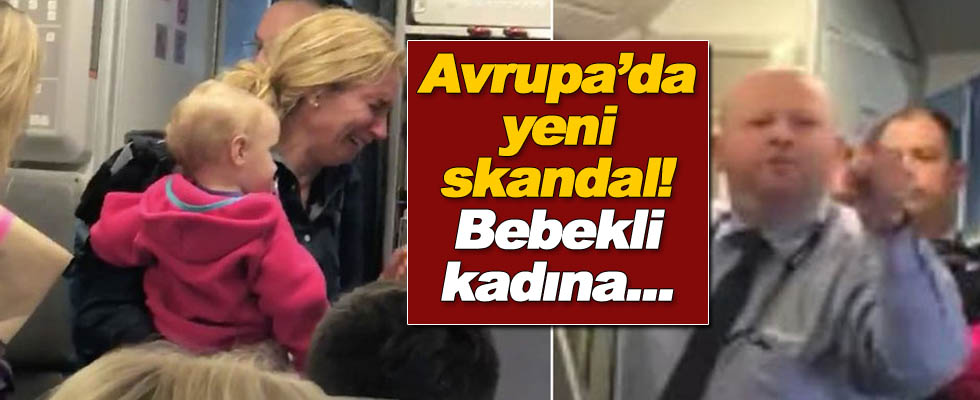 ABD'de yeni skandal! Bebekli kadına saldırı