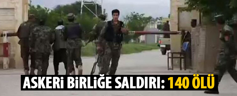 Afganistan'da askeri birliğe saldırı: 140 ölü