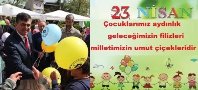Başkan Muzaffer Yalçın'ın 23 Nisan Ulusal Egemenlik Ve Çocuk Bayramı Mesajı
