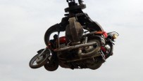 KAPKAÇ - Hurdaya Ayrılan Motosikletler Makine Ve Kimya Endüstrisi Kurumuna Ulaştırıldı