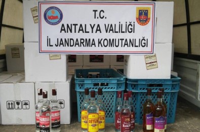 Antalya'da Sahte İçki Operasyonu