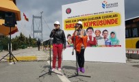 Barış İçin Direnen Çocuklar 15 Temmuz Şehitler Köprüsü'nde 'Barış Bildirisi' Okudu