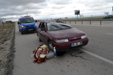Konya'da Trafik Kazası Açıklaması 5 Yaralı