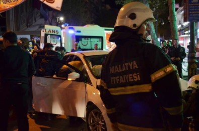 Malatya'da Trafik Kazası Açıklaması 3 Yaralı