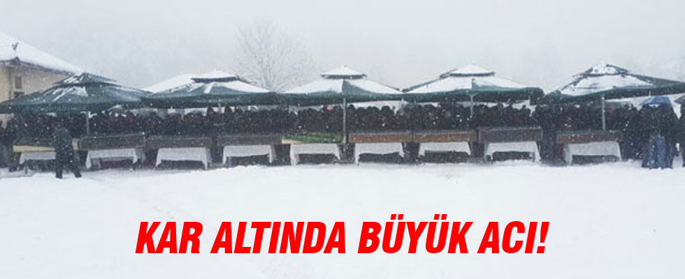 Midibüs faciasında ölenlere veda