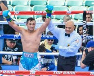 CALIFORNIA - Özbekistanlı 2016 Olimpiyat Şampiyonu Boks Kariyerine Galibiyetle Başladı