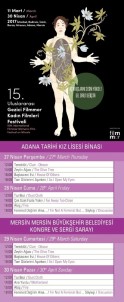 15. Uluslararası Gezici Filmmor Kadın Filmleri Festivali Adana Ve Mersin'de