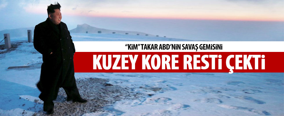 Kuzey Kore: ABD'nin uçak gemisini vurmaya hazırız