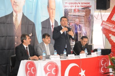 MHP Oğuzeli İlçe Kongresinde Muharrem Özsert Yeniden Başkan Seçildi