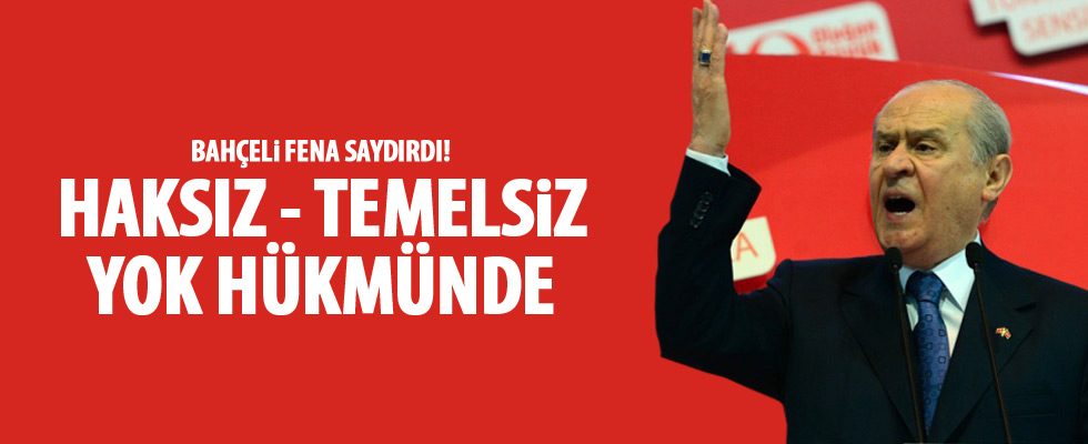 Bahçeli'den Avrupa Komisyonu'nun kararına sert tepki