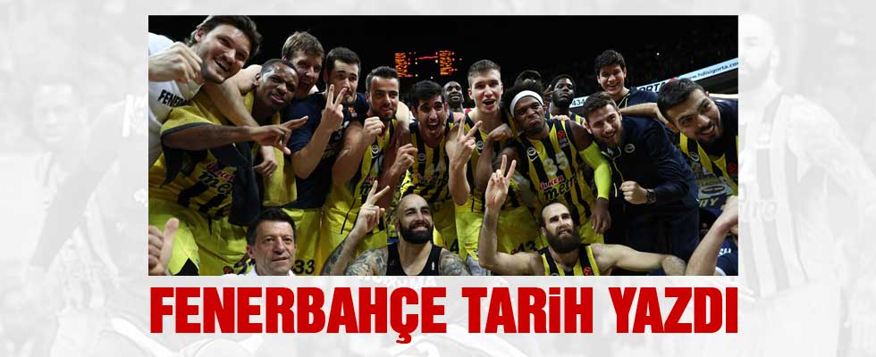 Fenerbahçe tarih yazdı
