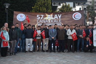 İzmirliler 57'Nci Alay Şehitlerini Unutmadı