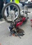 KOCAHASANLı - Motosiklet Minibüse Çarptı Açıklaması 1 Ağır Yaralı